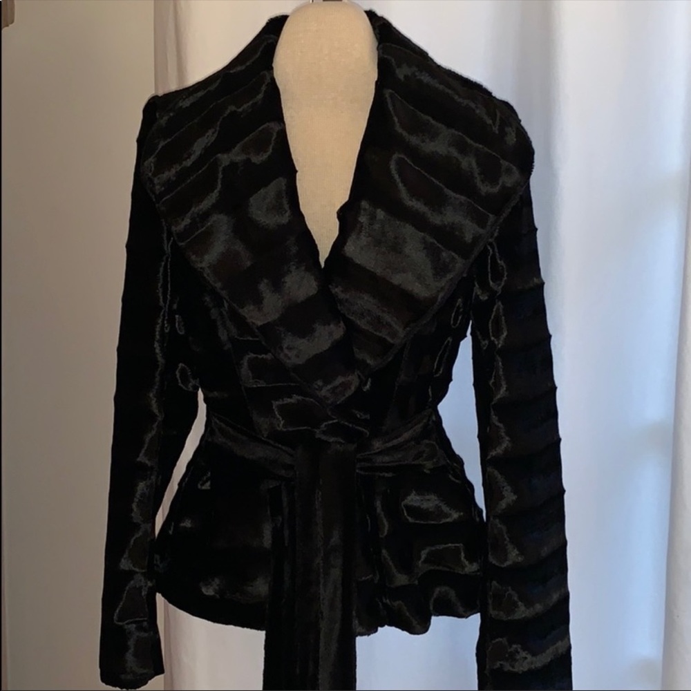 Milly of New York Faux Fur Jacket